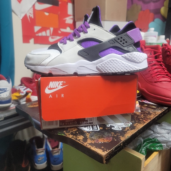 Nike Other - *SOLD Do not purchase!!Nike Air Huarache 91 "Purple Punch" mens size 12